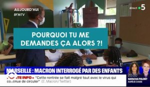 Zapping du 03/09 : Emmanuel Macron, gêné par la question d'un petit garçon