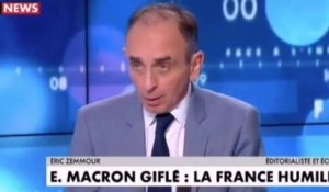 Eric Zemmour : "Oui, gifler le Président c'est évidemment gifler l'incarnation de la France"