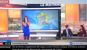 CNews - Un clown fait irruption sur le plateau