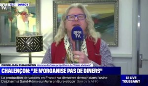 Zapping du 07/04 : Pierre-Jean Chalençon se défend f'organiser des dîners clandestins