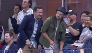 Justin Timberlake et Jimmy Fallon dansent à l'US Open