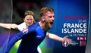France-Islande - Quart de finale 4 - M6 - 03 07 16