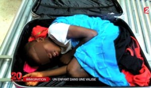 Le zapping du 11/05 : Immigration : un enfant retrouvé caché dans une valise !