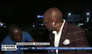 Le zapping du 12/03 : Agression en direct d’un journaliste sud-africain!