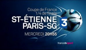 Saint-Etienne-PSG - France 3 - 02 03 16