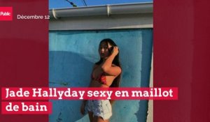 Photos : Jade Hallyday sexy en maillot de bain