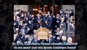 Obsèques de Jean-Pierre Pernaut - cette discrète apparition de son ex-femme et de sa fille Julia, en