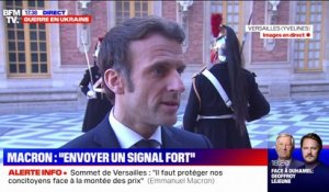 Adhésion de l'Ukraine à l'UE: Emmanuel Macron estime qu'il "faut envoyer un signal fort" mais appelle à la "vigilance"