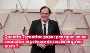 Quentin Tarantino papa : pourquoi on ne connaîtra le prénom de son bébé qu'en mars ?