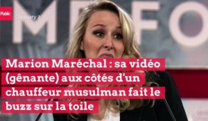 Marion Maréchal : sa vidéo (gênante) aux côtés d'un chauffeur musulman fait le buzz sur la toile