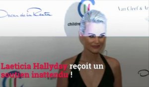 Laeticia Hallyday reçoit le soutien inattendu d'une célèbre chanteuse française...