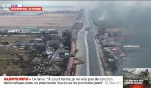 Guerre en Ukraine: les Russes aux portes de Kiev