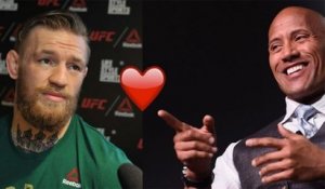The Rock admire le combattant de l'UFC Conor McGregor