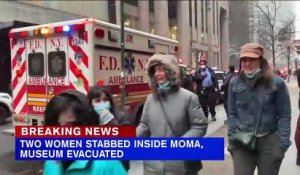 New York : Deux femmes ont été blessées à coups de couteau cette nuit à l'intérieur du MoMA, le prestigieux musée d'art moderne et contemporain