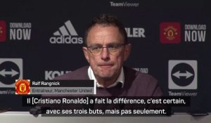 29e j. - Rangnick : "La meilleure performance de Ronaldo"