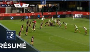PRO D2 - Résumé Rouen Normandie Rugby-US Montauban: 17-34 - J24 - Saison 2021/2022