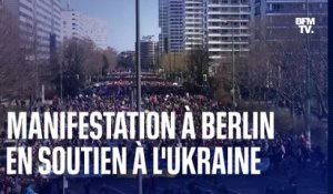 Des dizaines de milliers de personnes manifestent à Berlin contre la guerre en Ukraine ce dimanche