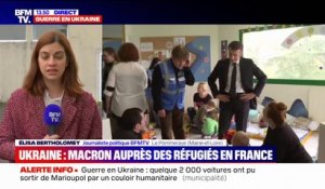 Ukraine: Emmanuel Macron se rend dans le Maine-et-Loire auprès de réfugiés ukrainiens