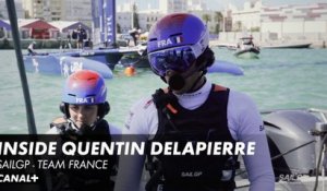 Inside avec Quentin Delapierre le nouveau barreur - SailGP Team France