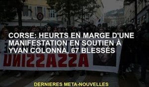 Corse : Affrontements lors de manifestations de soutien à Ivan Colonna, 67 blessés
