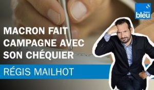 Régis Mailhot : Macron fait campagne à coup de chéquier