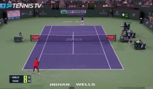 Indian Wells - Rublev sort Tiafoe