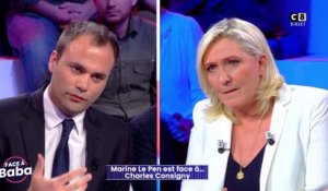 Le débat tendu entre Marine Le Pen et Charles Consigny, soutien de Valérie Pécresse