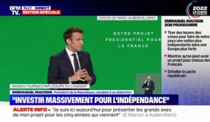 Emmanuel Macron sur l'indépendance agricole: "L'un des défis qui est le nôtre, c'est la transition démographique du monde agricole"