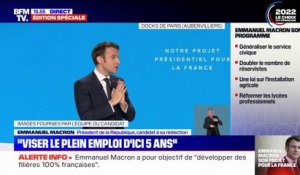 Emmanuel Macron souhaite conditionner le RSA à "15 à 20h de formation par semaine"