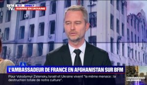 "Discuter avec [Vladimir Poutine] est toujours extrêmement difficile", raconte l'ambassadeur de France en Afghanistan