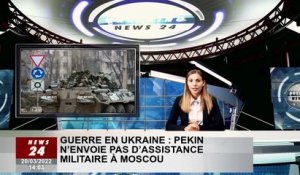 Guerre d'Ukraine : Pékin n'offre pas d'aide militaire à Moscou