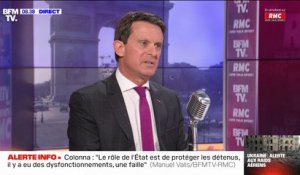 Manuel Valls: "On ne peut pas accepter qu'on fasse d'Yvan Colonna, un héros, un martyr"