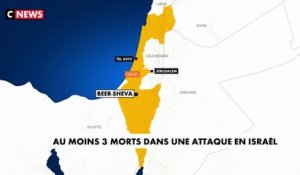 Israël : au moins 3 morts dans une attaque au couteau