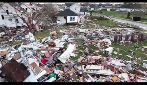 Dommages importants causés par une tornade à la Nouvelle-Orléans (2022)
