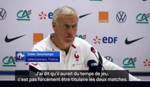 Bleus - Deschamps : "Giroud ? Je ne parle pas de ce que je dis aux joueurs"