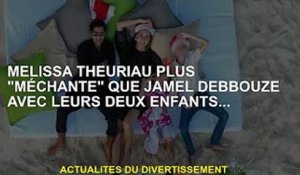 Mélissa Theuriau est plus "méchante" que Jamel Debbouze et leurs deux enfants...
