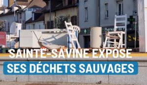 Sainte-Savine expose ses déchets sauvages