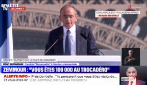 Présidentielle: Eric Zemmour appelle à l'union des droites
