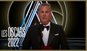 "Quand on réalise un film, on peut changer la trajectoire d'une vie" Kevin Costner - Oscars 2022