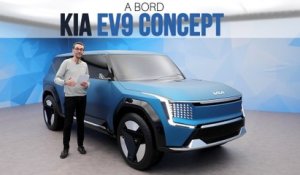 A bord du Concept Kia EV9