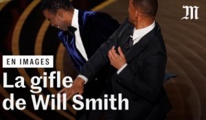 Aux Oscars, Will Smith gifle le présentateur Chris Rock après une blague sur son épouse