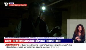 Guerre en Ukraine: à quelques kilomètres du front, nos reporters se sont rendus dans un hôpital sous terre à Kiev
