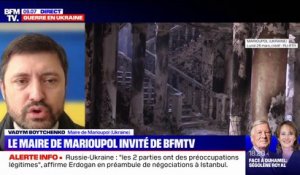 Vadym Boytchenko, maire de Marioupol: "Les forces armées ukrainiennes continuent de tenir la ville, c'est une défense héroïque"
