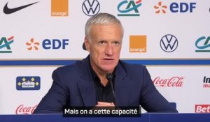 Bleus - Deschamps : "Des matches qui serviront pour la suite"