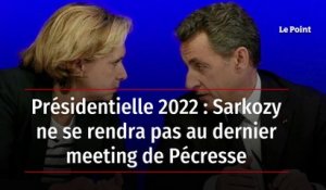 Présidentielle 2022 : Sarkozy ne se rendra pas au dernier meeting de Pécresse
