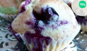 Muffins myrtilles-framboises