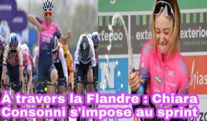 À Travers La Flandre: Chiara Consonni S'impose Au Sprint - Cyclisme 2022