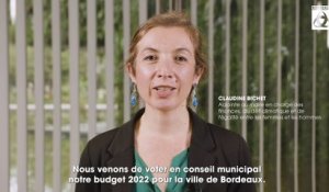 Conseil municipal du 29 mars 2022 - Claudine Bichet, Adjointe au maire chargée des finances, du défi climatique et de l'égalité entre les femmes et les hommes