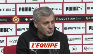 Genesio : «je suis pleinement dans le projet du club» - Foot - L1 - Rennes