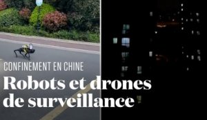Shanghai : des robots et des drones pour surveiller la population confinée